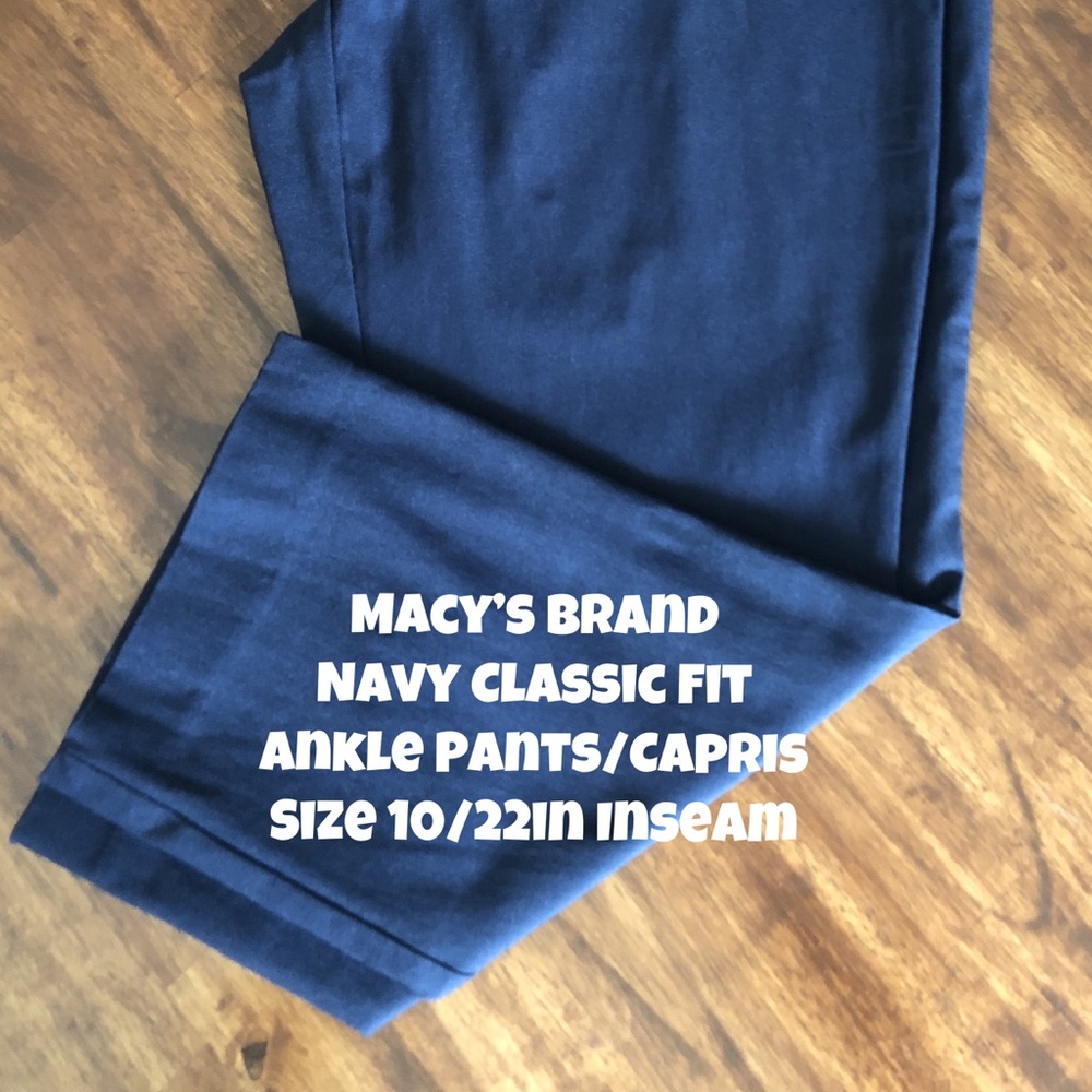 Macy’s Brand Navy Capris